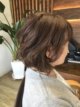 ヘア アトリエ マム(hair atelier mum) マッシュウルフ