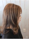 Aライン×ボリューミーなロングボブ