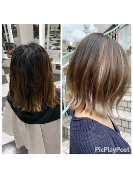 パッション 茨木店(Passion) 髪質改善ダメージレスカラー