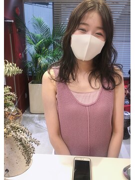 ローレンジウ(LOREN JU) 名駅/名古屋駅/学割U24/レイヤーカット/オージュア/ダブルカラー