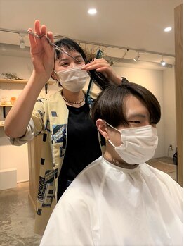 アンサム リリー(UNSOME Lille)の写真/【三軒茶屋3分】実力派スタイリストがマンツーマンで綺麗を叶える！丁寧な施術に満足度◎<カット¥4000>