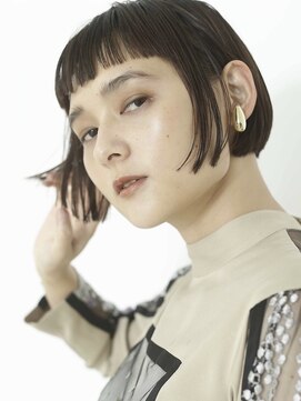 モードケイズ 那覇新都心店(MODE K's) ミニボブ・小顔効果◎・オリーブカラーが似合う！