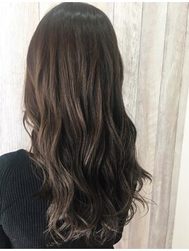 シエル 立川店(CIEL) カーキアッシュ ×ロング【CIEL×maki】