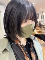 ノラキチジョウジ(NORA KICHIJOJI)&nbsp;#ウルフカット#オリーブ　お気に入りに登録してご提示下さい→