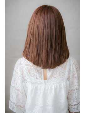 カバーヘア ブリス 北浦和(COVER HAIR bliss) 大人可愛いベイビーピンク前下がりカールY北浦和10代20代30代