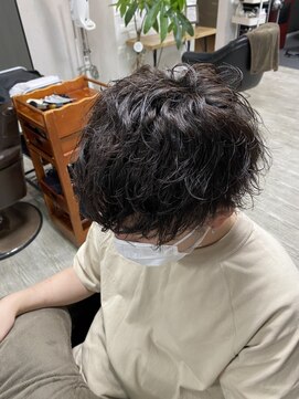 サロンアンドスパ ピュア 坂戸店(salon＆spaPURE) 前髪の透け改善！スパイラルパーマ
