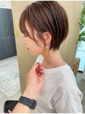 可愛すぎる!丸みショート