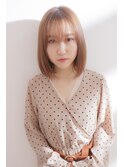 大人ミディアムボブ