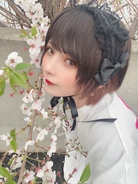 リアイス(Re:ICE) ミニウルフ/くすみブルー/流れるレイヤー/インナーハイライト