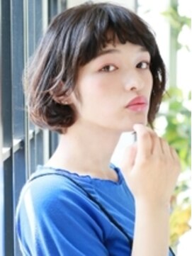 エミュー 桜川店(emu) グレージュカラー Aラインボブ ボブショート【emu 桜川店】