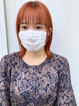 リビング 津田沼(LIVING) マッシュ/くびれヘア/ビタミンカラー/艶ボルドー[津田沼駅]