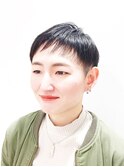 【松戸 藤原】ショート 刈り上げ 大人かわいい