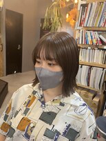 パム 恵比寿(PAM.)&nbsp;顎下切りっぱなしボブ