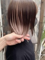 グロウ 上野御徒町(grow)&nbsp;ブリーチ２回/インナーカラー/ホワイトベージュ/pixyyyyyy297