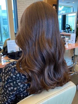 ディフィーノ 青山(DIFINO) 【DIFINO青山】艶ココアブラウン×ヨシンモリカット