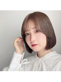 内巻ボブ