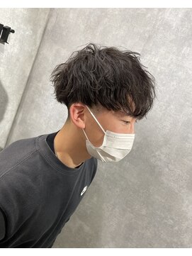 ラフィネ 成増店(raffine) 【 raffine 池田 】波打ちメンズパーマ【成増美容室】