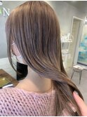 極細ローライト×ハイトーン