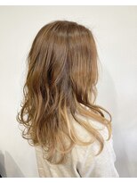 ミシュタ(mishuTA)&nbsp;ハイライトインナーブリーチカラー　オンカラーベージュ