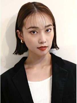 バーニー(BARNEY) 似合わせカットシースルーバングインナーグレージュ1004