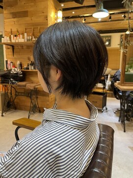 チリンバイロストシティー(Chillin by LOSTCITY) ショートボブ髪質改善白髪ぼかし