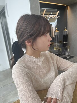 ロンド 表参道店(Lond) 縛っても可愛い顔まわりスタイル!