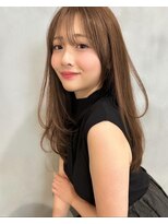 プアメリア 名古屋(Puamelia) ブリーチなし 前髪縮毛矯正 髪質改善 レイヤー 艶髪