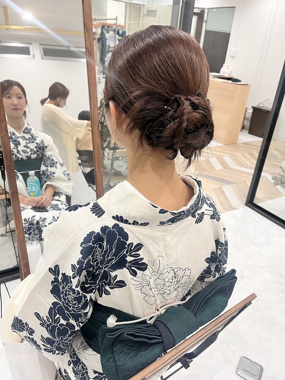 浴衣ヘア カチモリヘア：L217750346｜プティクローシェ バイ クオーレ