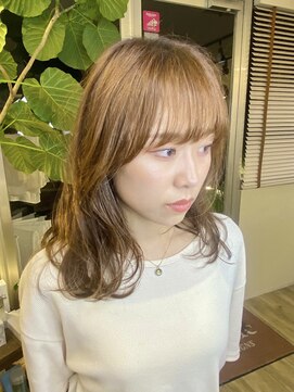 ラシック(La shic) ワンカ－ルで作る♪こなれミディと前髪♪