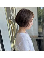 シャンプー ボーイ 宮崎柳丸店(SHAMPOO BOY) ショートボブ/透明感カラー