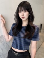 アクシス 栄店3F(`AXIS) AXIS北野　小顔黒髪レイヤーロング