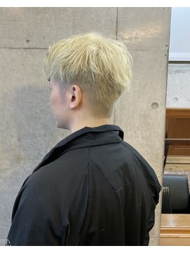 ファム(FAM) ブランドカラー　メンズショート　外国人風　代官山　中目黒