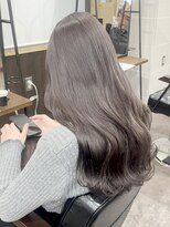 ルクスバイアフィナー(Luxo by Afinar)&nbsp;シルバーラベンダーグレージュ/韓国風ヨシンモリ/ハイトーン