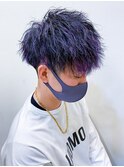 パープルメッシュツイスパマッシュ