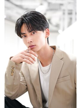 オーシャントーキョー 渋谷(OCEAN TOKYO) フェザーパーマ韓国センターパートシャドーパーママッシュ