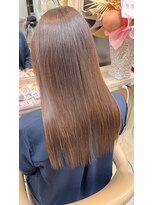 ラディシュ さがみ野(RADISH)&nbsp;大人可愛い髪質改善カラーラベンダーベージュ毛先透明感