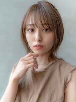 ドットハリス(.Hallis)&nbsp;レイヤーボブ/レイヤーカット/くびれレイヤー/韓国風ヘア