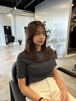 ハイフン 伊勢崎(hyphen)&nbsp;レイヤーカット/マロンベージュ/ワンカール【伊勢崎】