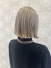 【人気NO.1☆クーポン☆】デザインカラー&似合わせカット　￥10,120