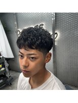 デン 仙台店(DEN)&nbsp;フェザーパーマ/スパイキーショート[榴岡/メンズ/理容室]
