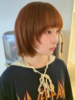 マカロニコースト(macaroni coast) レイヤーカット ボブ 前髪あり フルバング 顔周りレイヤー