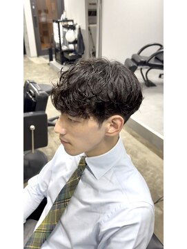 アソビ 大人シャドウパーマ