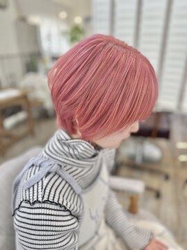 ラウラアンドロー(LAURA&RO) ミルクティーベージュダブルカラーインナーカラーケアブリーチ