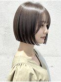 【47.ショート・ボブ】髪質改善・酸性ストレート・白髪ぼかしも
