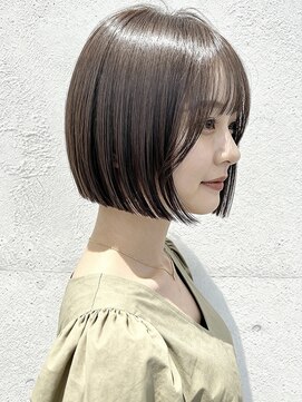 【47.ショート・ボブ】髪質改善・酸性ストレート・白髪ぼかしも