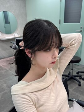 コク 千葉駅西口(COQU) 黒髪/オリーブグレー/小顔/ココアベージュ/千葉駅