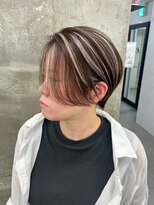 キング 枚方店(K!ng) 韓国オルチャンレイヤーカット透明感カラー顔まわり前髪カット