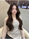 ♪2wayレイヤーカット/くびれ巻き/韓国ヘア/ダメージレスカラー