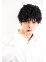 ヴェイン 渋谷(vain)&nbsp;メンズ波巻きカットパーマ束感清潔感トレンドk