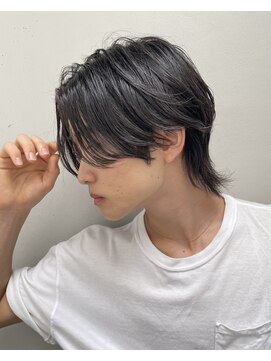 ウィル バイ ブラウン(Vir by Brown) ニュアンスパーマ/毛流れ/センターパート/藤沢美容院